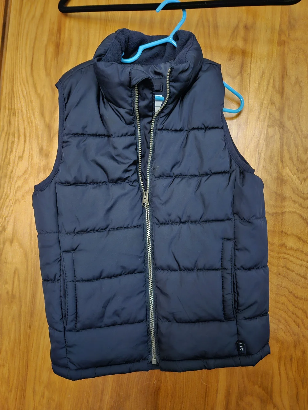 GAP Navy Quilted Puffer Vest for Kids